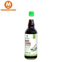 Nước tương mật hoa dừa hữu cơ Sokfarm - chai 500mL