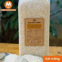 Gạo đồi tròn xát trắng - Túi 1kg