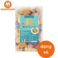 Nui ngũ sắc dạng sò Fuma - Túi 400gr