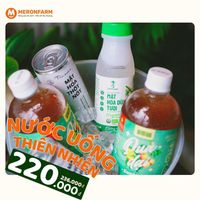 Combo nước uống thiên nhiên