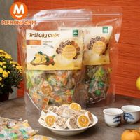 Trái cây cuộn 8 loại Tư Bông - Túi 500gr